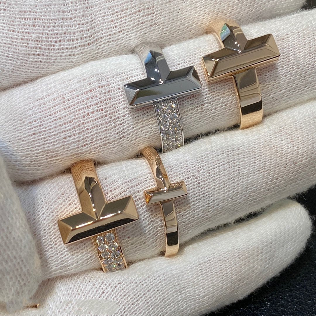 [Stellar jewels]T WIRE MEDIUM DIAMOND RING