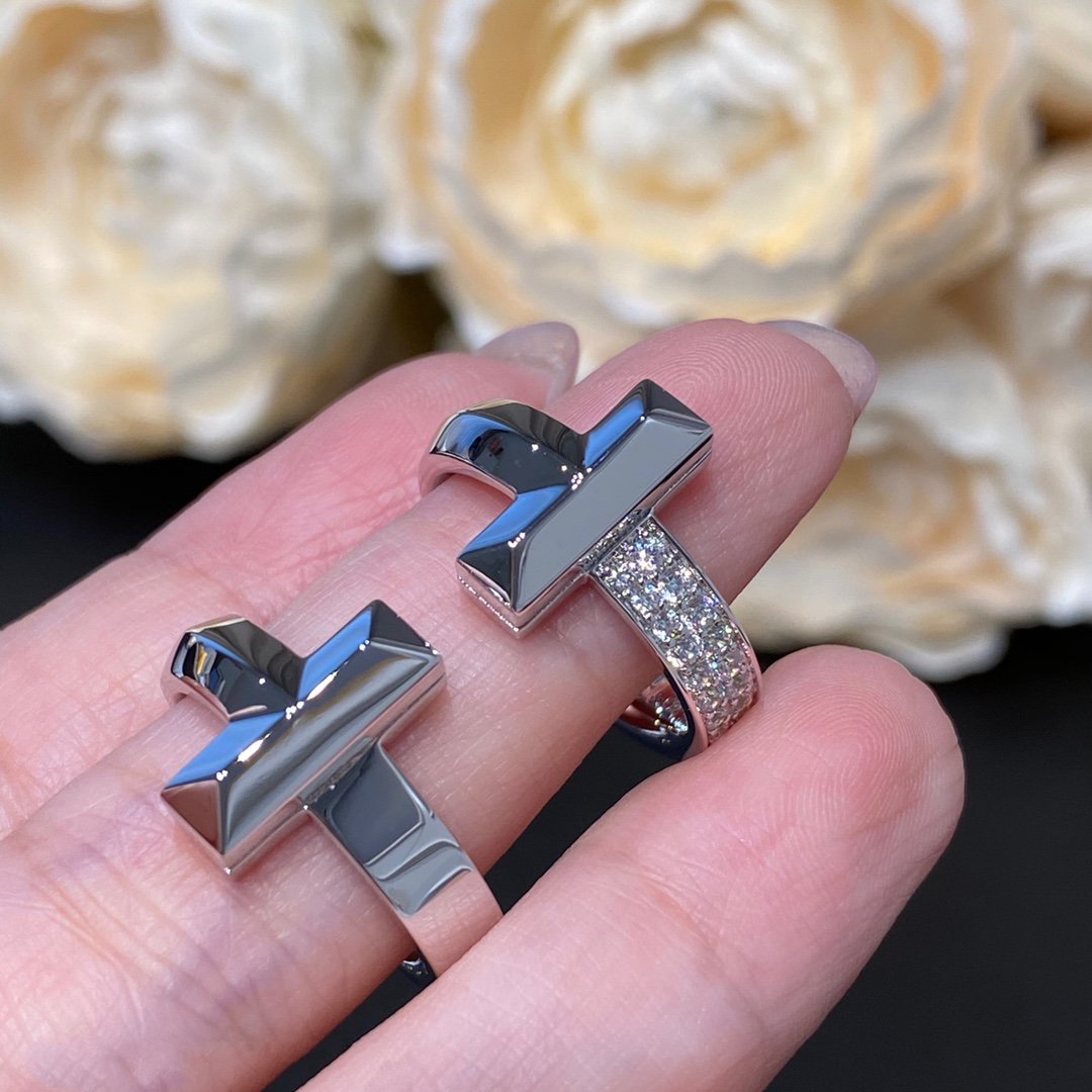 [Stellar jewels]T WIRE MEDIUM DIAMOND RING