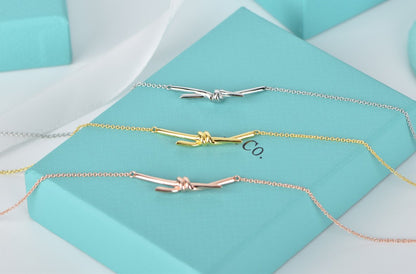 [Stellar jewels]KNOT NECKLACE