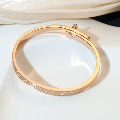 [Stellar Jewelry]KELLY BRACELET DIAMOND PAVED