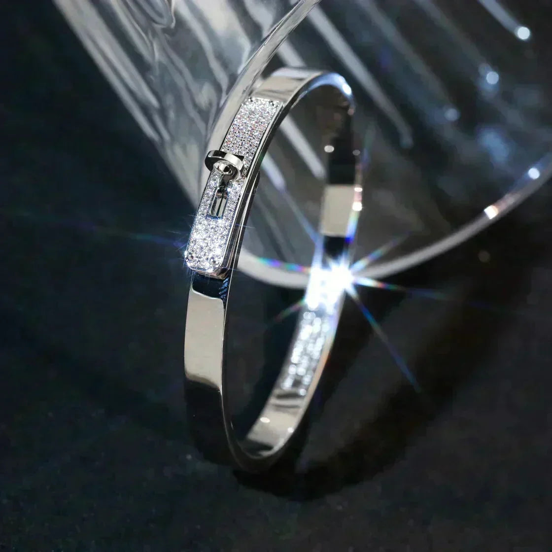 [Stellar Jewelry]KELLY SILVER DIAMOND BRACELET
