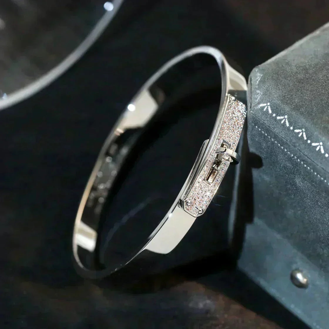 [Stellar Jewelry]KELLY SILVER DIAMOND BRACELET