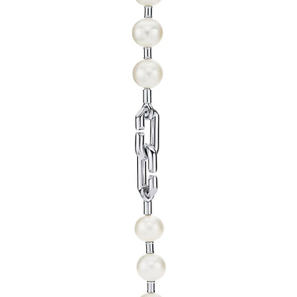 [Stellar jewels]HARDWEAR PEARL WRAP NECKLACE