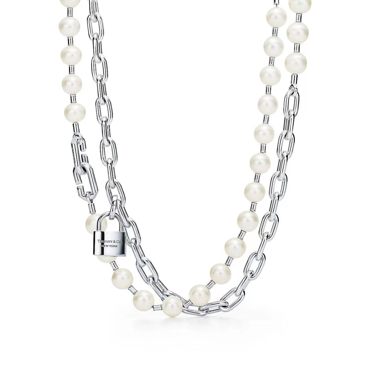 [Stellar jewels]HARDWEAR PEARL WRAP NECKLACE