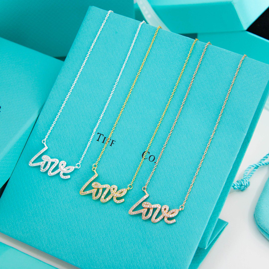 [Stellar jewels]PALOMA S GRAFFITI LOVE NECKLACE DIAMOND