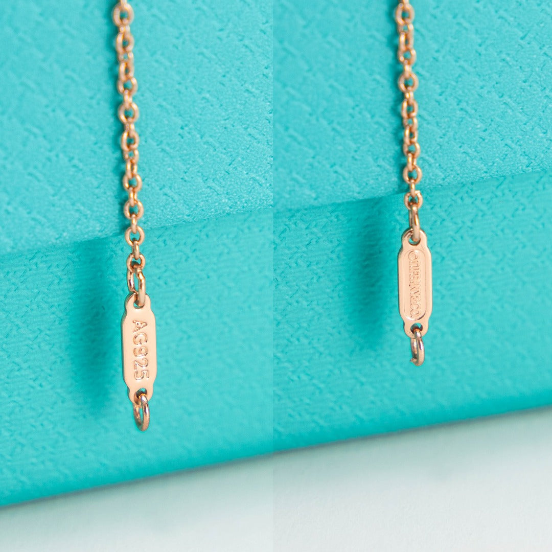 [Stellar jewels]RIBBON NECKLACE BOW PENDANT DIAMOND CHARM CHAIN