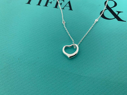[Stellar jewels]HEART NECKLACE PENDANT STERLING