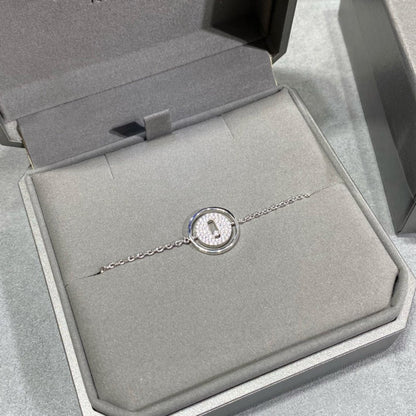 [Stellar Jewelry]LUCKY MOVE DIAMOND PAVED BRACELET