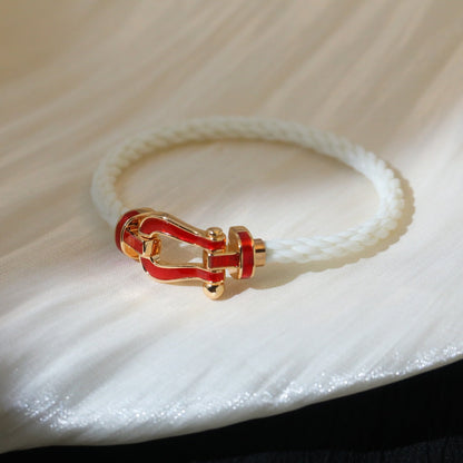 [Stellar Jewelry]FORCE 10 WHITE TEXTILE DIAMOND PAVED