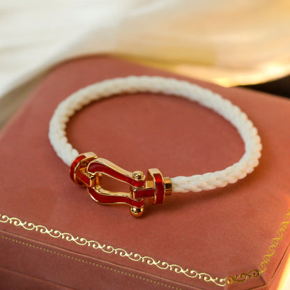 [Stellar Jewelry]FORCE 10 WHITE TEXTILE DIAMOND PAVED