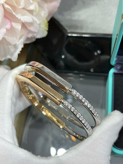 [Stellar jewels]LOCK BRACELET DIAMOND