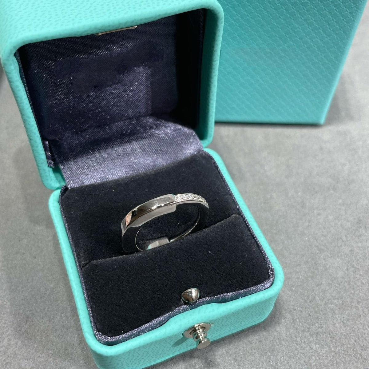 [Stellar jewels]LOCK DIAMOND RING