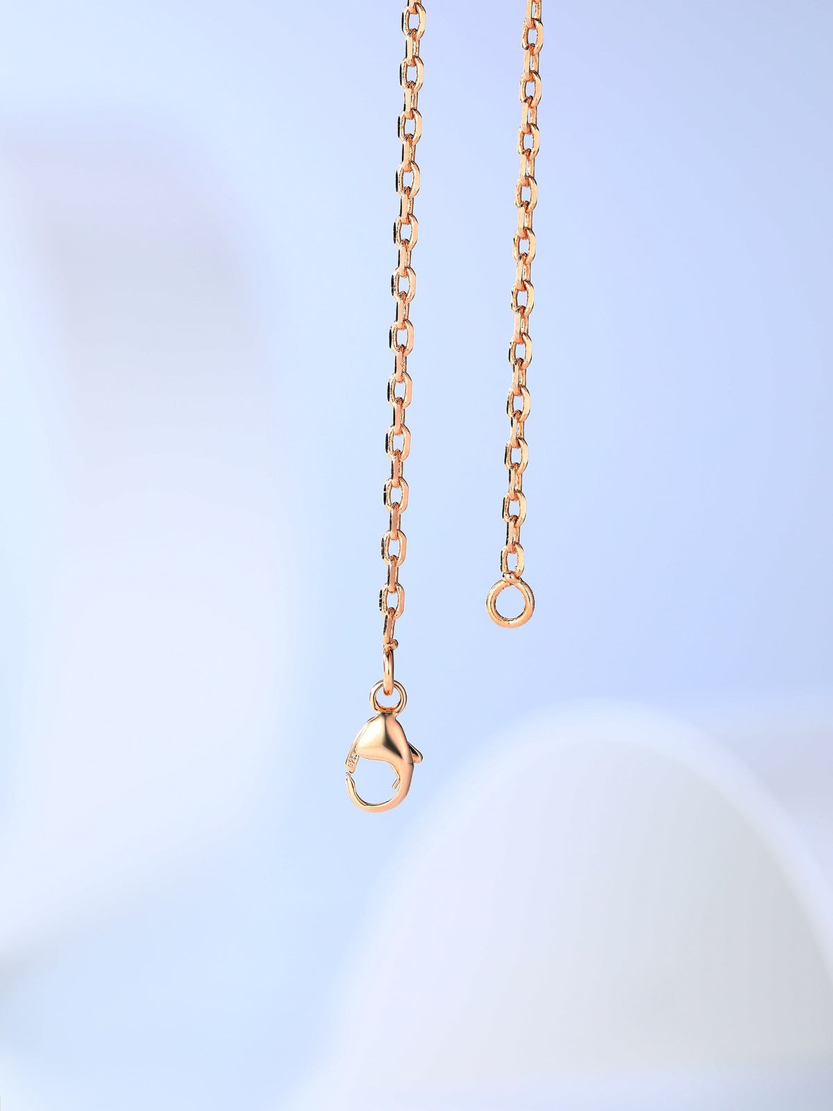 [Stellar Jewelry]H CAGE PINK GOLD NECKLACE