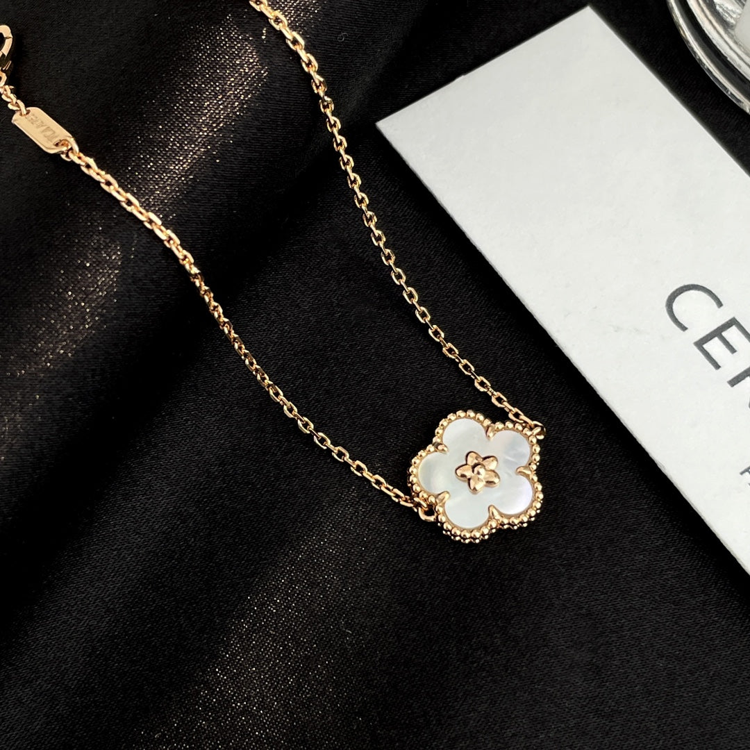 [Stellar Jewelry]LUCKY SPRING ROSE GOLD MOP BRACELET