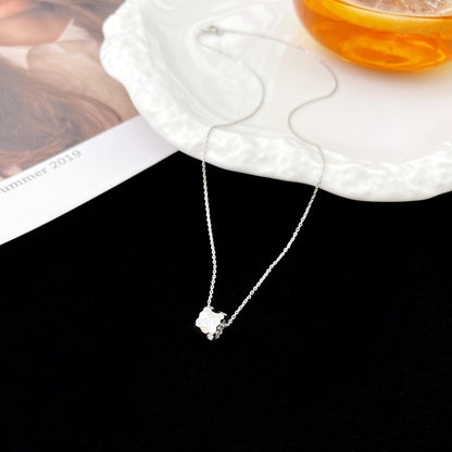 [Stellar Jewelry]BEE MINI PEDANT DIAMOND NECKLACE