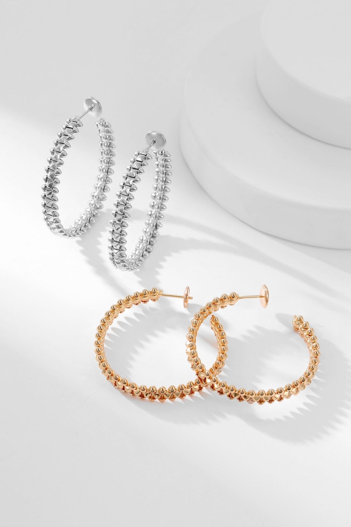[Stellar Jewelry]CLASH HOOP EARRINGS