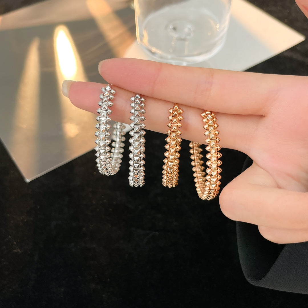 [Stellar Jewelry]CLASH HOOP EARRINGS
