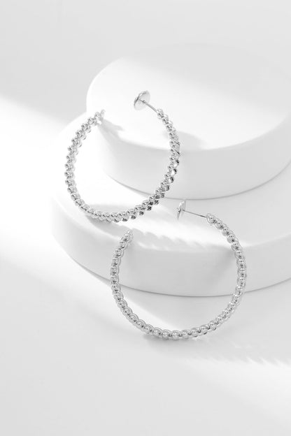 [Stellar Jewelry]CLASH HOOP EARRINGS