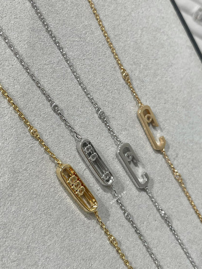 [Stellar Jewelry]BABY MOVE DIAMOND BRACELET(Adjustable length)
