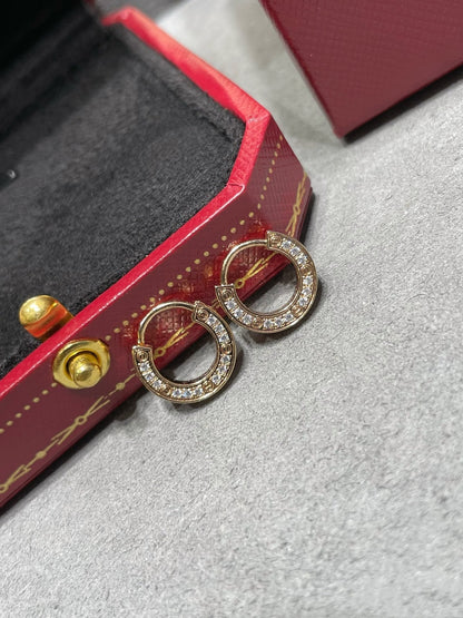 [Stellar Jewelry]LOVE DIAMOND EARRINGS