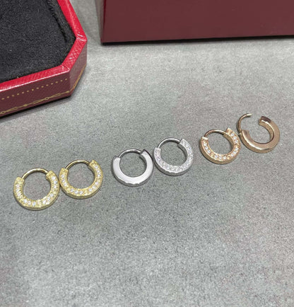 [Stellar Jewelry]LOVE DIAMOND EARRINGS