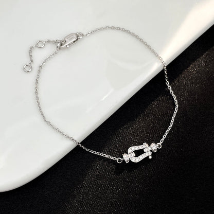 [Stellar Jewelry]FORCE 10 FULL DIAMOND BUCKLE CHAIN LINK MINI MODEL