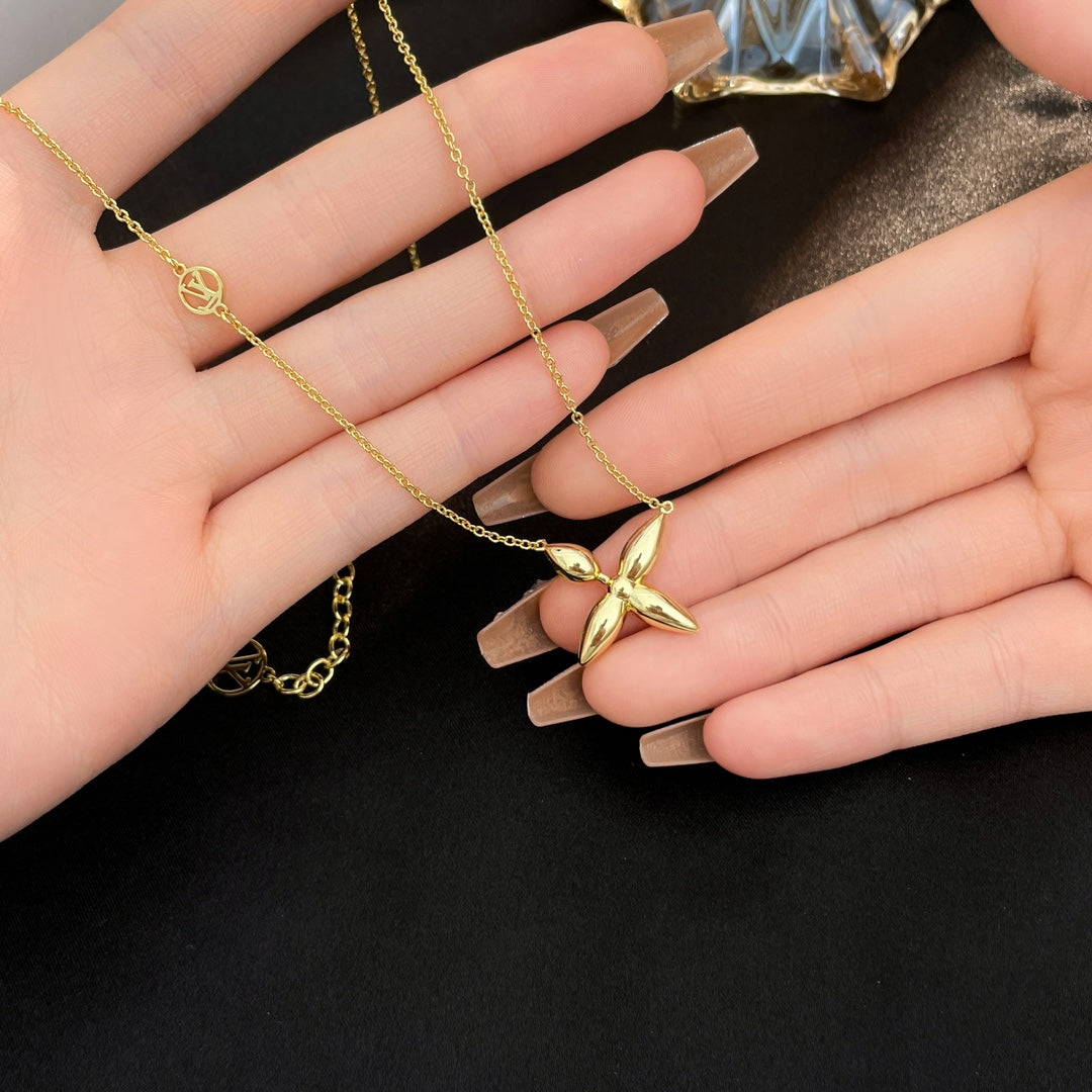 [Stellar Jewelry]LOUISETTE GOLD NECKLACE