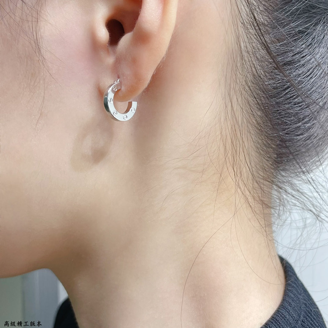 [Stellar Jewelry]LOVE MINI EARRINGS
