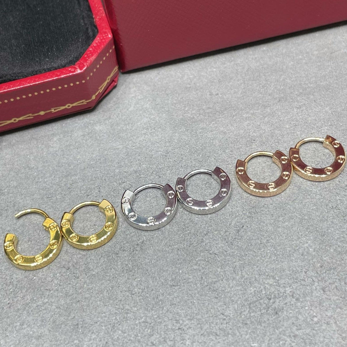 [Stellar Jewelry]LOVE MINI EARRINGS