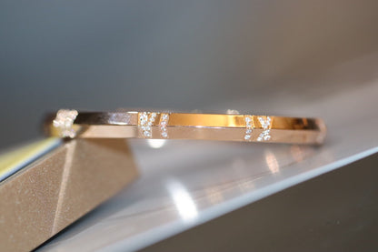 [Stellar jewels]ATLAS X PINK GOLD BRACELET