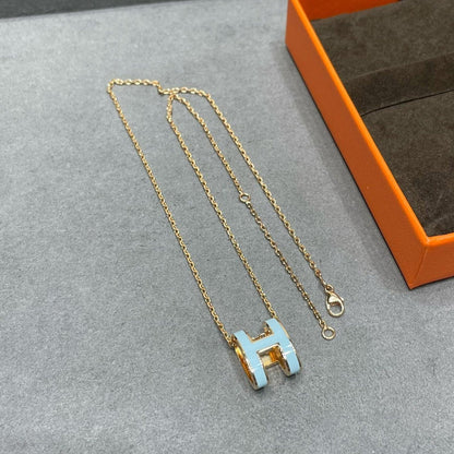 [Stellar Jewelry]POP H SKY BLUE NECKLACE