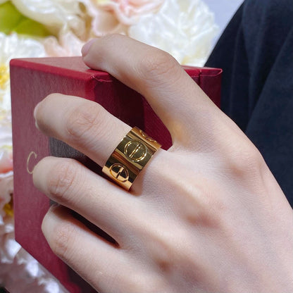 [Stellar Jewelry]LOVE 11MM LARGE RING