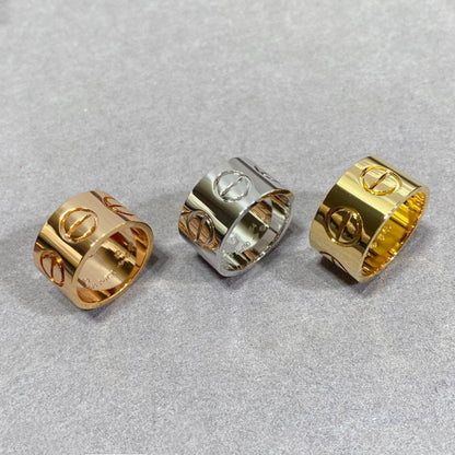 [Stellar Jewelry]LOVE 11MM LARGE RING