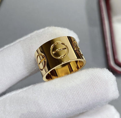 [Stellar Jewelry]LOVE 11MM LARGE RING