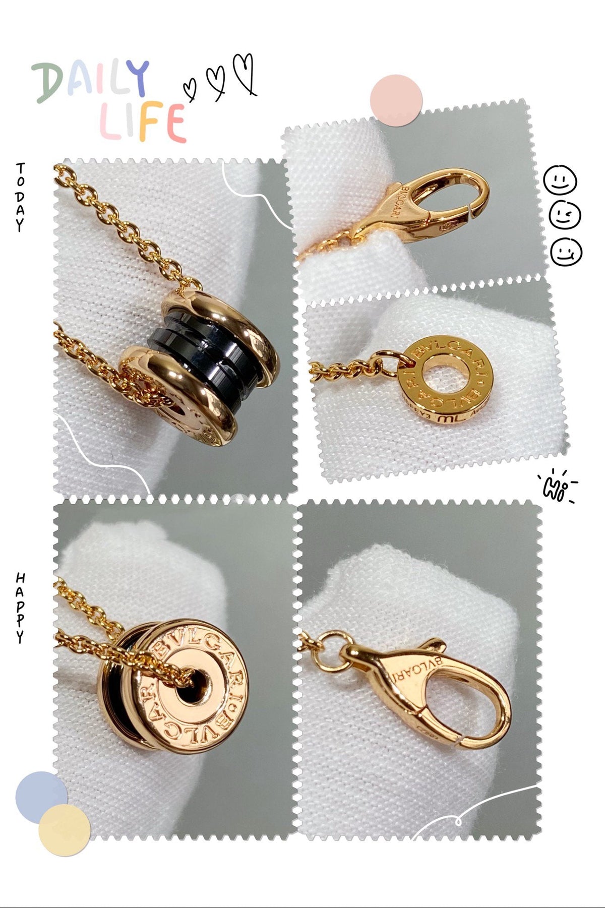 [Stellar Jewelry]ZERO 1 CERAMIC MINI NECKLACE
