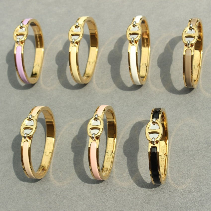 [Stellar Jewelry]CLIC CHAINE GOLD BRACELET