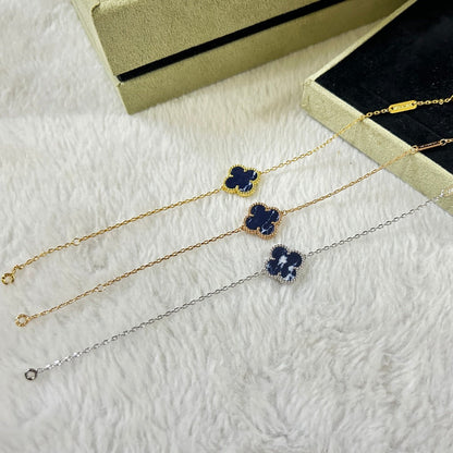 [Stellar Jewelry]CLOVER 1 MOTIF PIETERSITE BRACELET