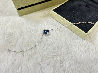 [Stellar Jewelry]CLOVER 1 MOTIF PIETERSITE BRACELET