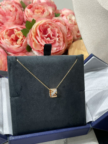 [Stellar Jewelry]LIENS EVIDENCE DIAMOND NECKLACE