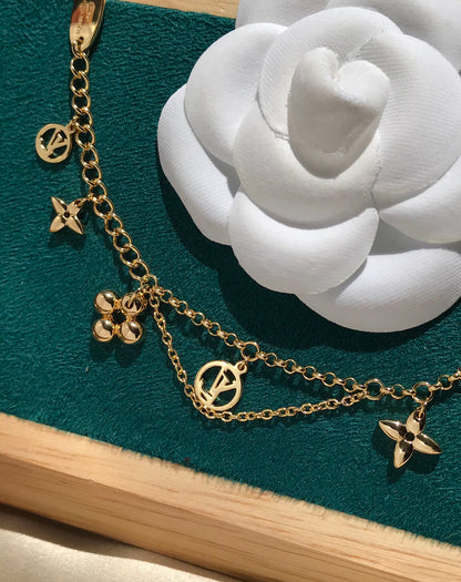 [Stellar Jewelry]BLOOMING PINK GOLD MOP BRACELET