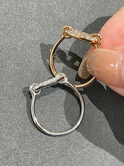 [Stellar Jewelry]RONDE SMALL DIAMOND RING