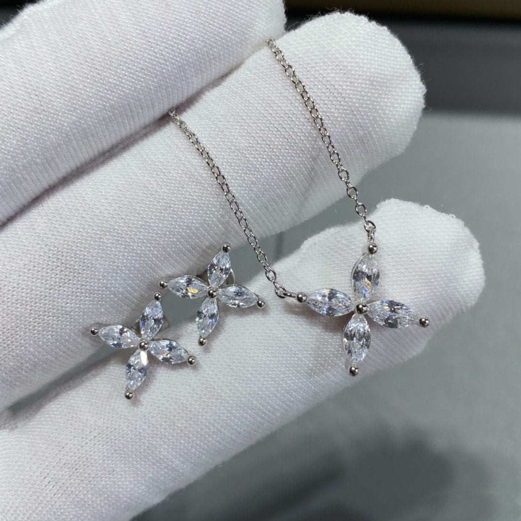 [Stellar jewels]VICTORIA SILVER DIAMOND STUD MINI EARRINGS