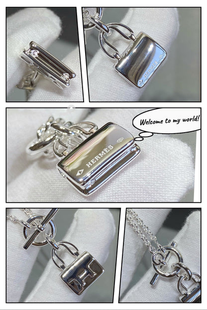 [Stellar Jewelry]CONSTANCE PEDANT SILVER NECKLACE
