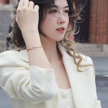 [Stellar jewels]T PINK GOLD PINK DIAMOND BRACELET