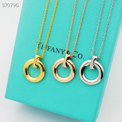 [Stellar jewels]T1 CIRCLE MEDIUM NECKLACE