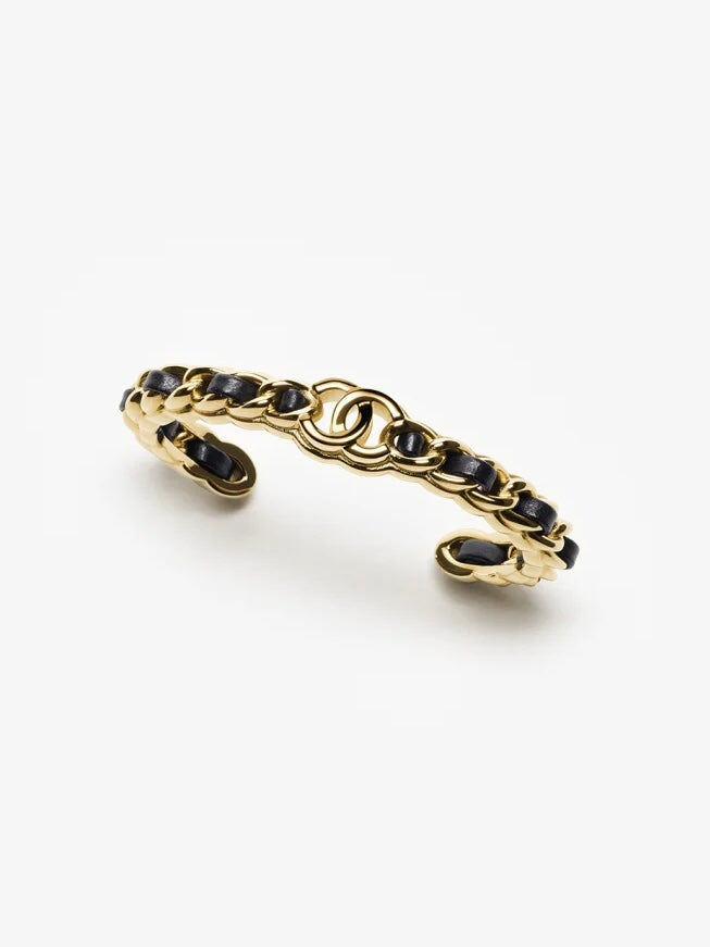 [Stellar Jewelry]Double C Open Bangle