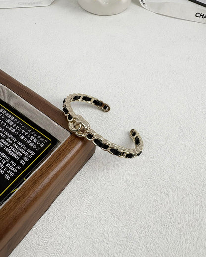 [Stellar Jewelry]Double C Open Bangle