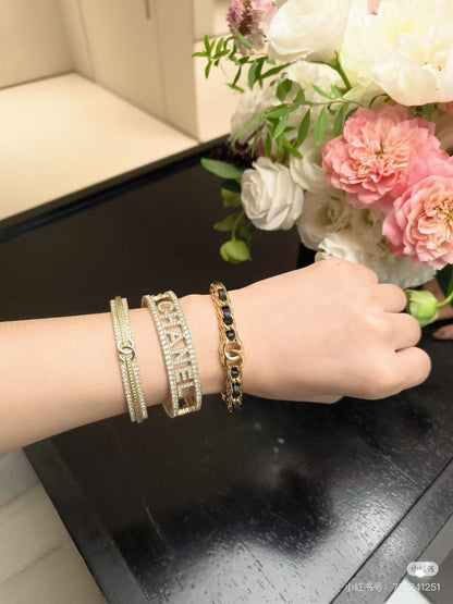 [Stellar Jewelry]Double C Open Bangle