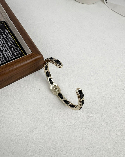 [Stellar Jewelry]Double C Open Bangle