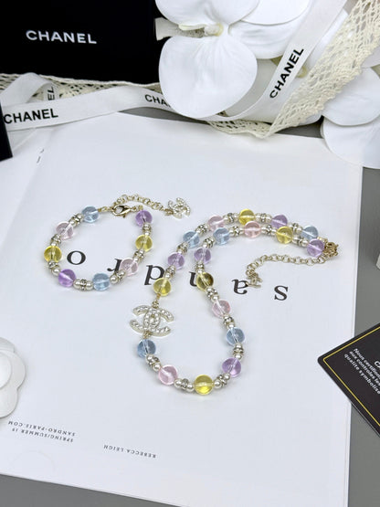 [Stellar Jewelry]Colorful Transparent Resin Bracelet